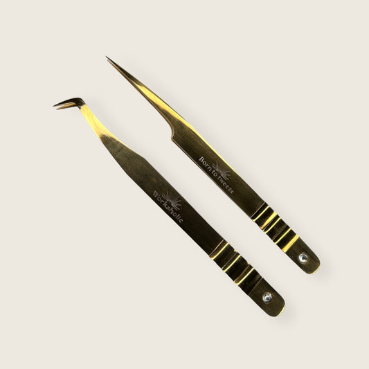 Pinzetten Set (Workaholic / Born to tweeze)